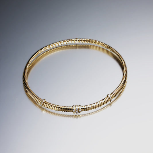 Honey Skinny Siren Diamond Collar