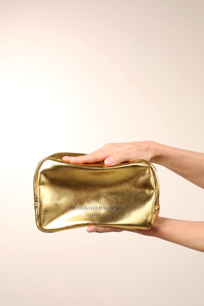 Gold Makeup Pochette