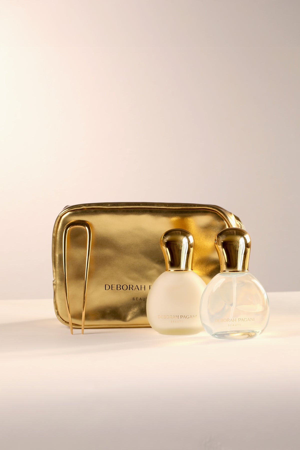 Gold Makeup Pochette