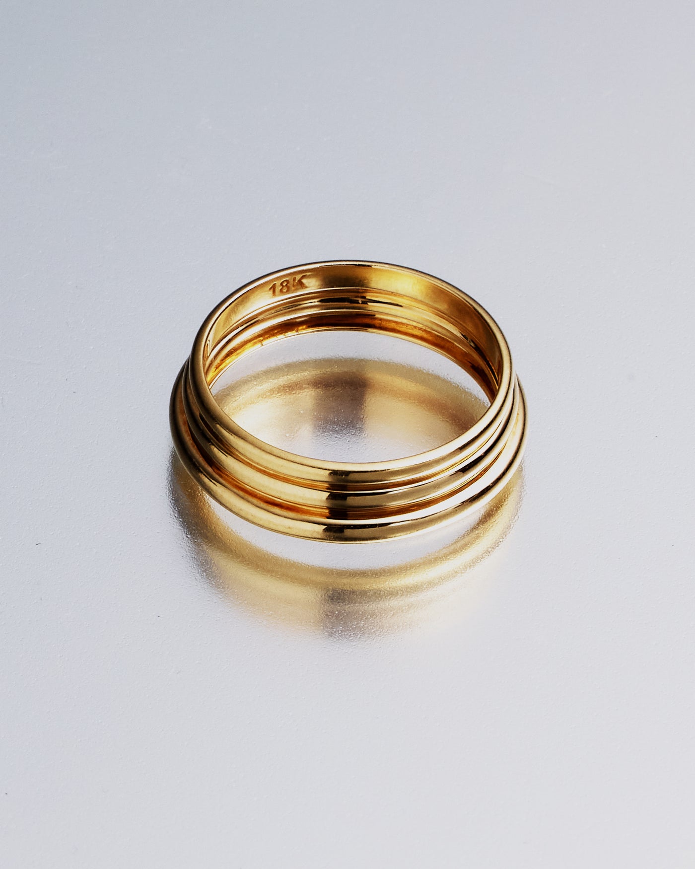 Pink Sapphire Honey Stack Ring