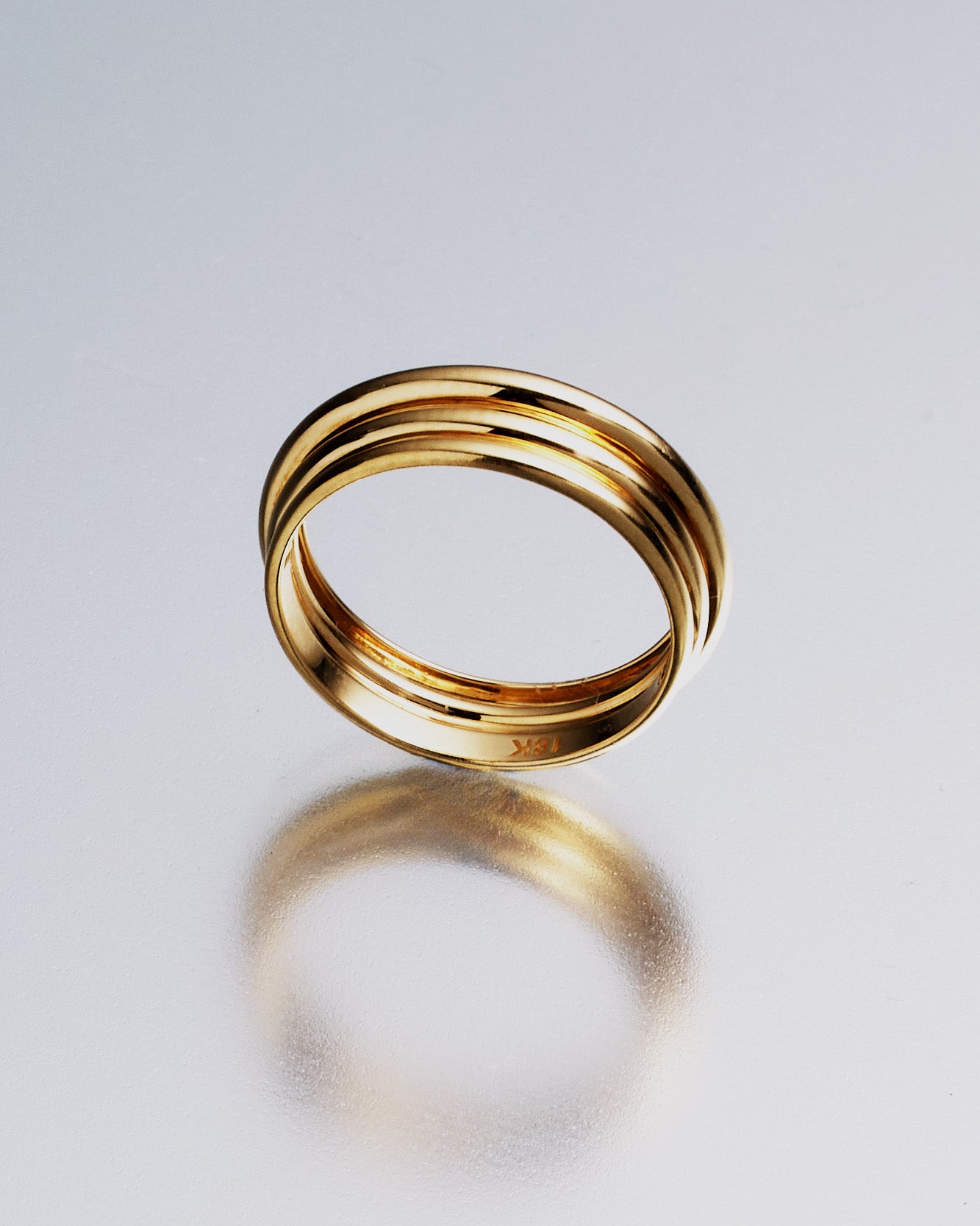 Pink Sapphire Honey Stack Ring